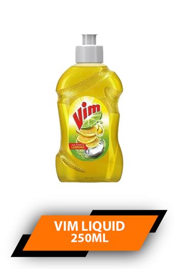 Vim Liquid Lemon 250ml